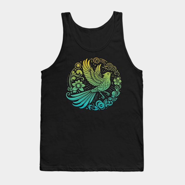 Legendary bird ancient creatures Tank Top by Mechanime World